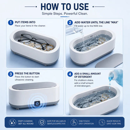 Ultrasonic Jewelry Cleaner