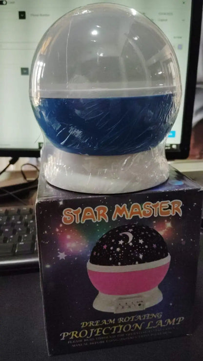 Star Master Rotating 360 Degree Moon Night Light Lamp