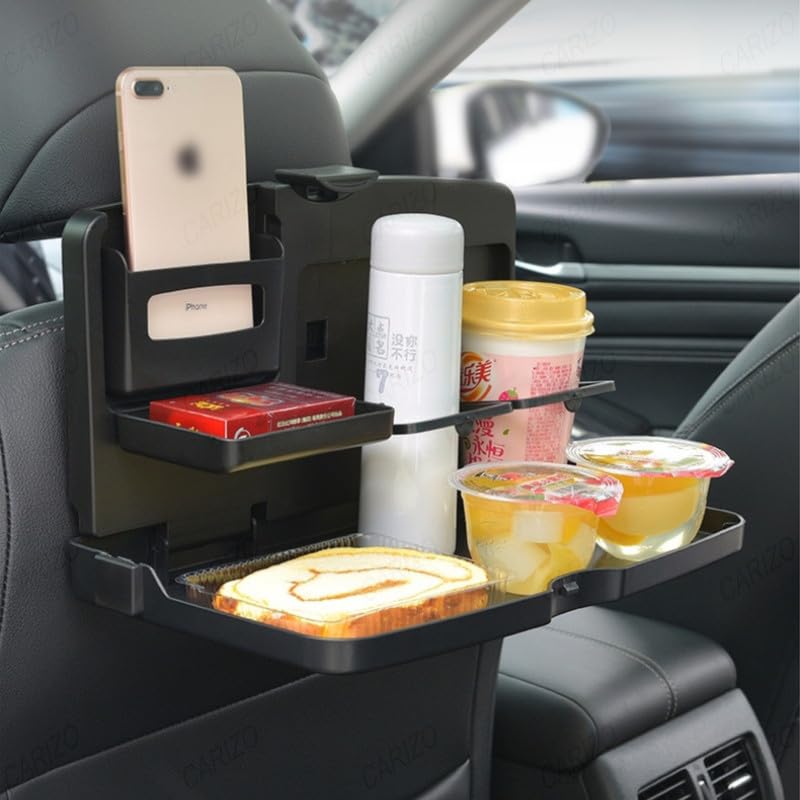 Portable Car Back Seat Tray (Pack Of 2)