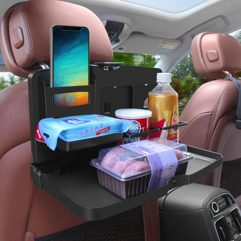 Portable Car Back Seat Tray (Pack Of 2)