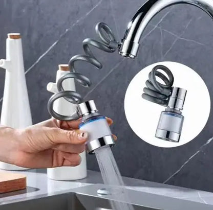 Kitchen Faucet Extender with Filter Flexible Hose Big Boost Universal Bath Tap