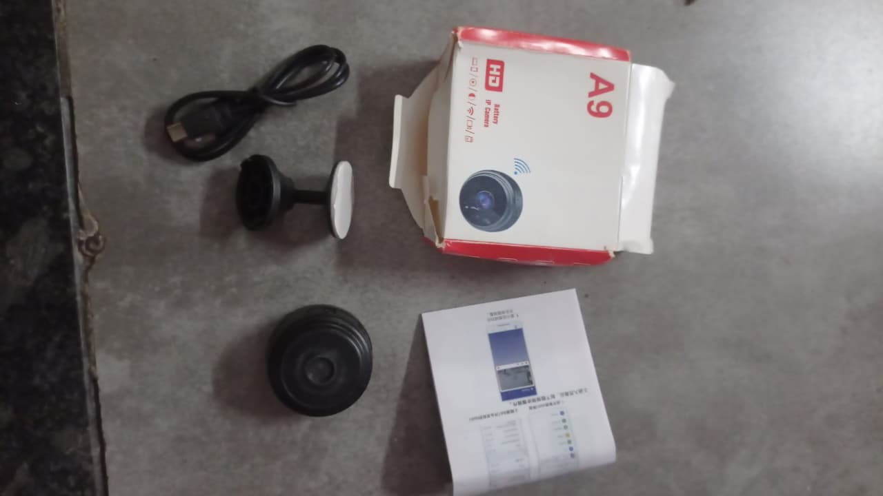 1080P/2MP- WiFi Camera - Emergency Battery Backup