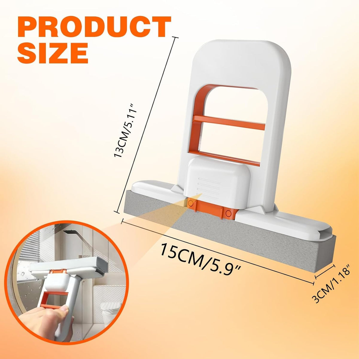 Mini Foldable Desktop Mop – Portable Cleaning Sponge Mop