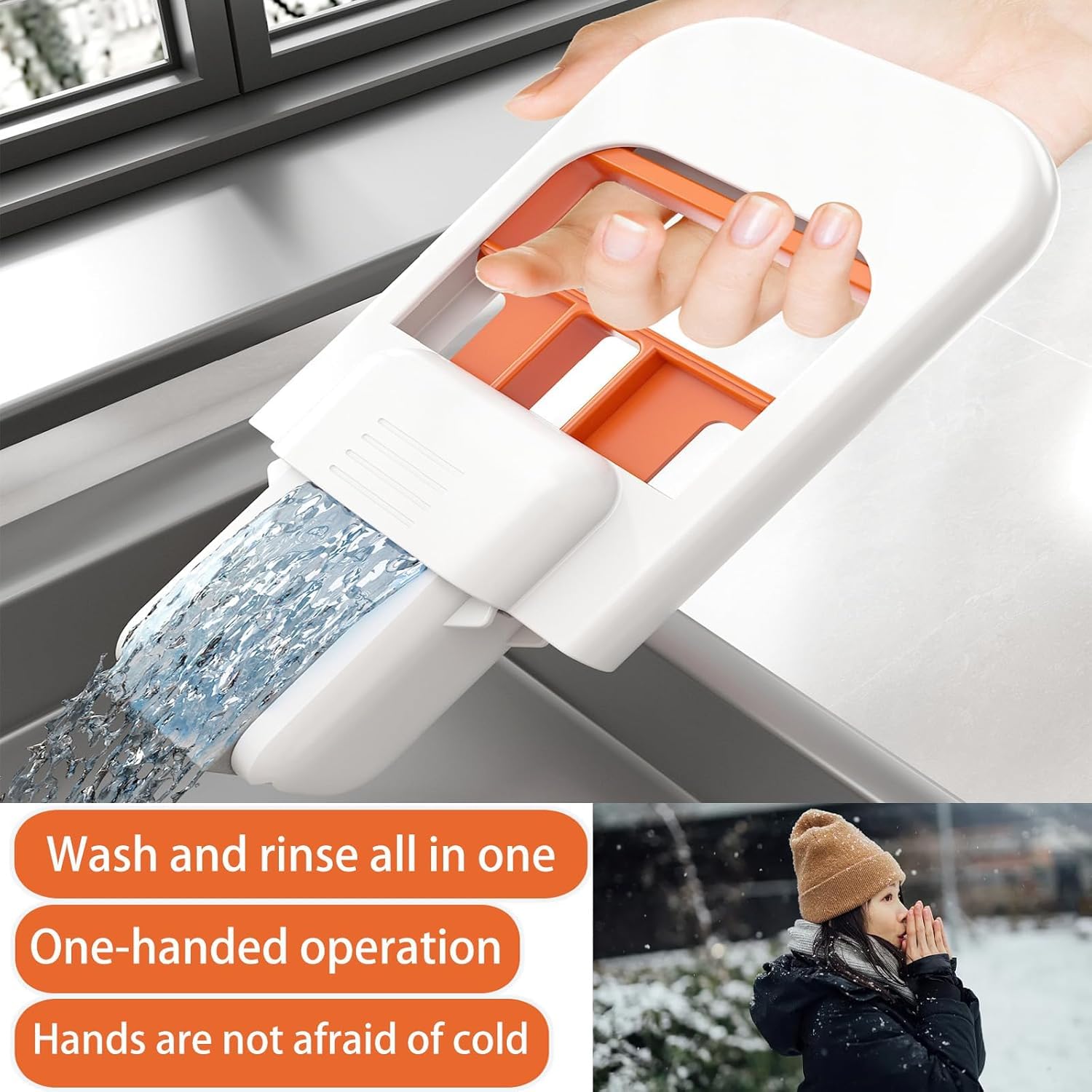 Mini Foldable Desktop Mop – Portable Cleaning Sponge Mop