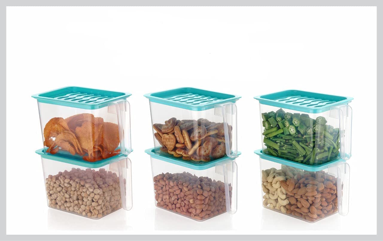 Fridge Storage Containers (Pack Of 6)