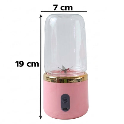 Portable Electric Juicer  Cordless  Usb Rechargeable For On-the-go