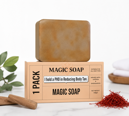 Magic Soap Tan Removal Bar (Pack of 1)