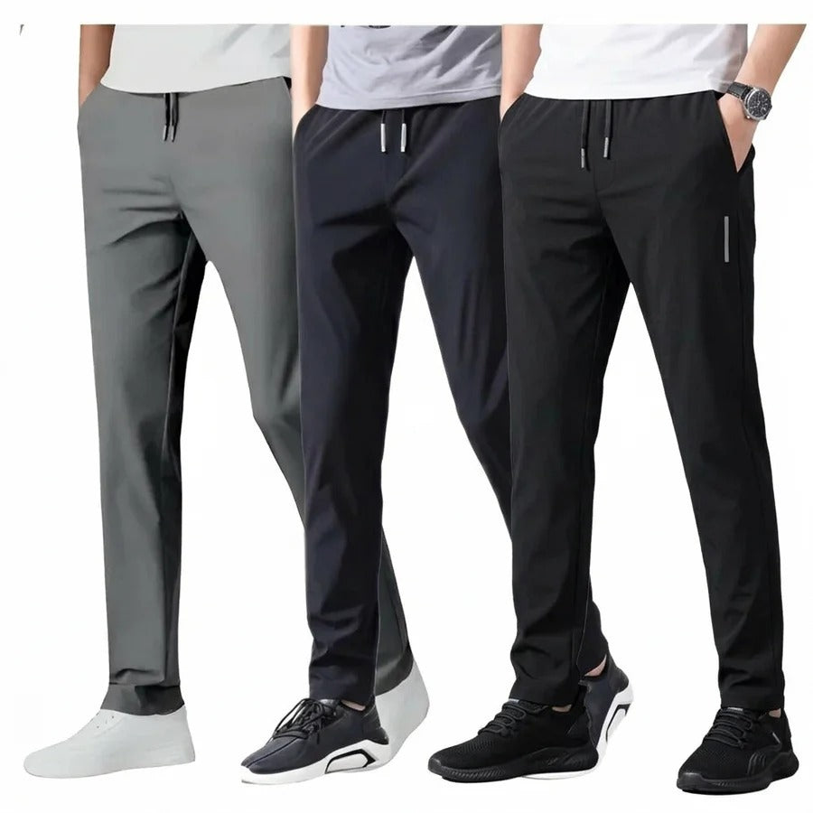 Urban Fit Combo Lycra Track Pant (Pack of 3)_S