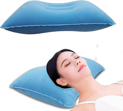 Travel Camping Pillow for Home Bedroom Travels Camping (Pack Of 1)