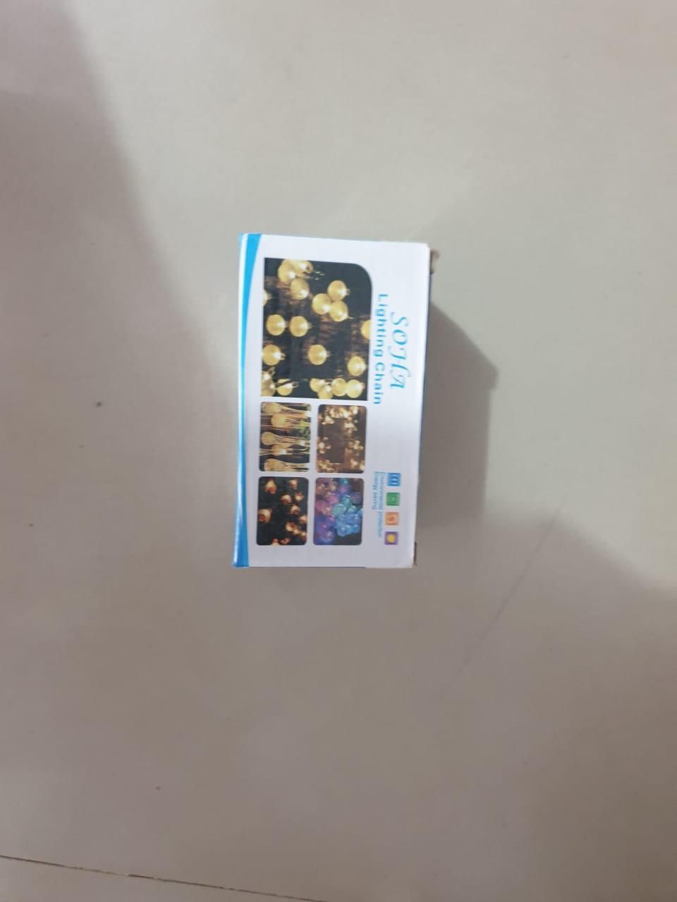 14 LED Rain Drop Fairy Lights Waterproof Indoor Outdoor For Home Decoration