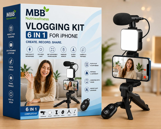 Vlogging Kit 6 in 1 for Phone