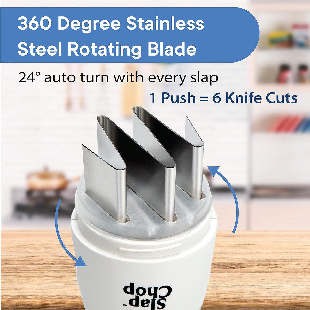 Portable Stainless Steel Slap Chopper