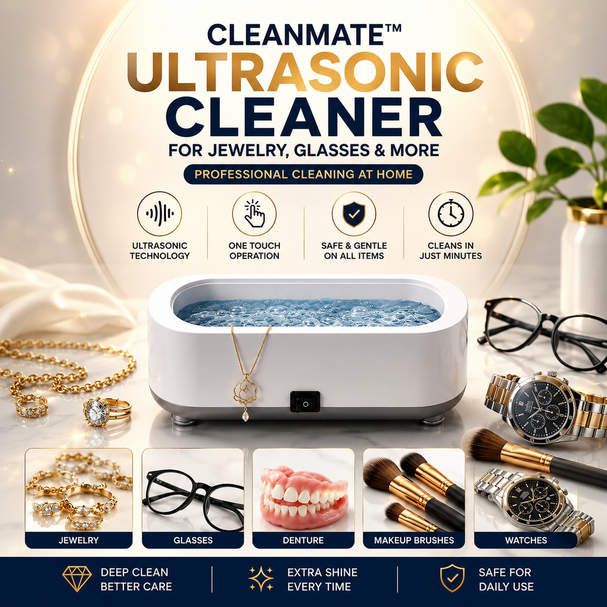 Ultrasonic Jewelry Cleaner