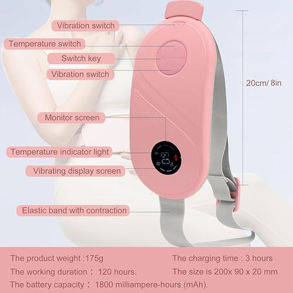 Portable Cordless Heating Pad Temperature Control, Cramps Period Heating Pad
