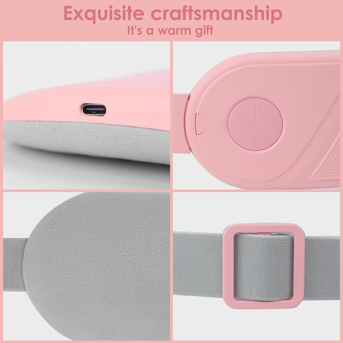 Portable Cordless Heating Pad Temperature Control, Cramps Period Heating Pad